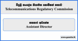 Assistant Director - Telecommunications Regulatory Commission Vacancies 2025