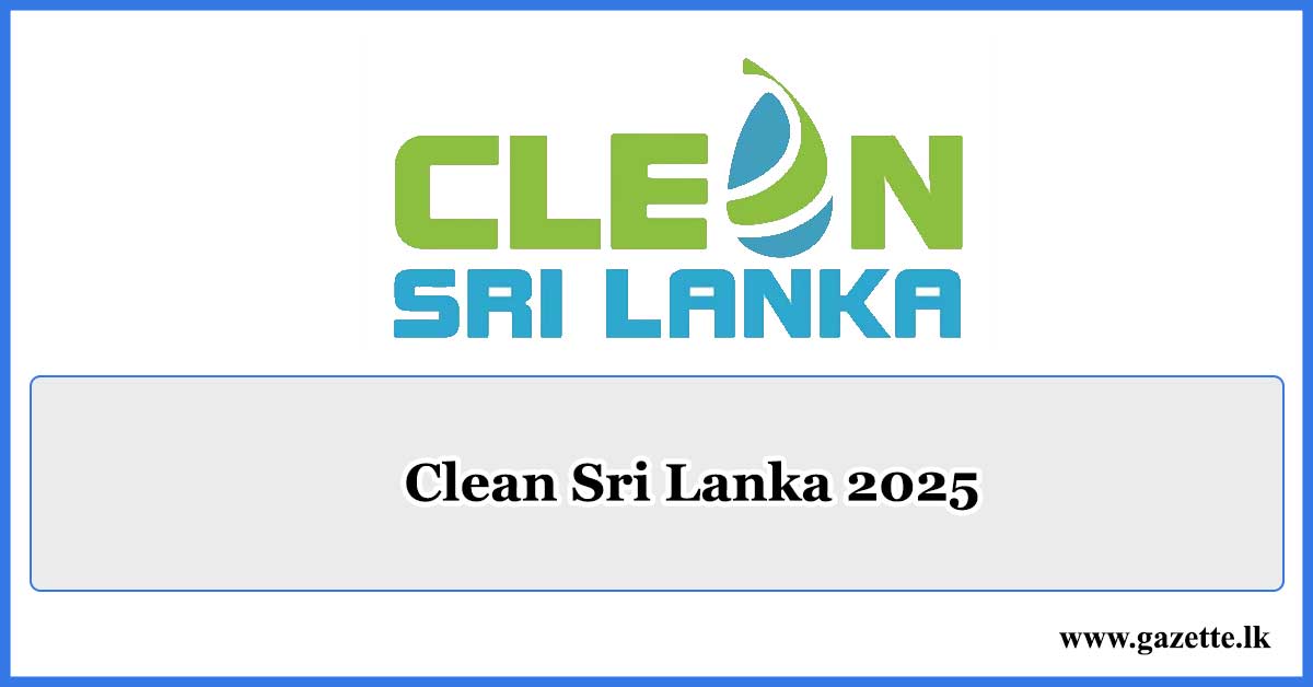 Clean Sri Lanka 2025