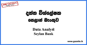 Data-Analyst-Seylan-Bank-www.gazette.lk