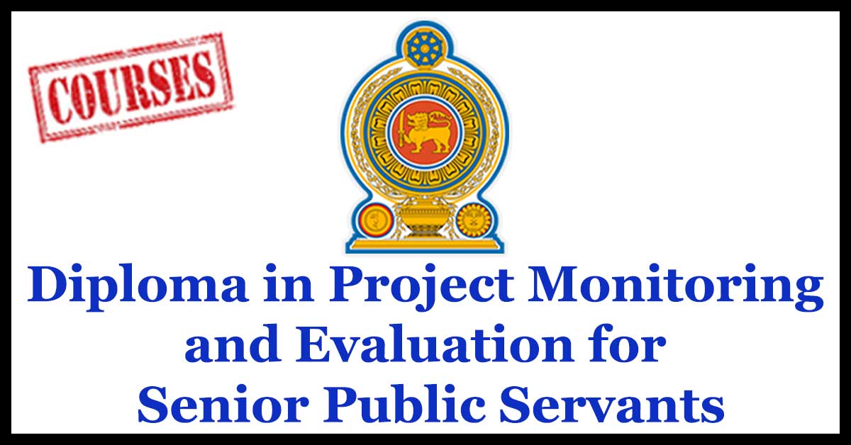 Diploma in Project Monitoring and Evaluation for Senior Public Servants