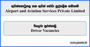 Driver - Airport & Aviation Services Private Limited Vacancies 2025