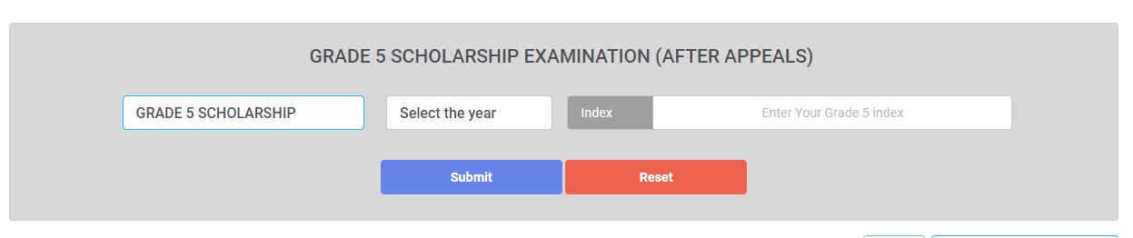 Exam Results - Department of Examinations - Sri Lanka-www.gazette.lk