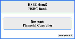 Financial Controller - HSBC Bank Vacancies 2024