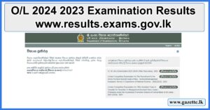 GCE OL 2024 2023 Examination Results