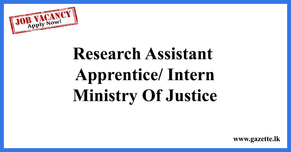 Research-Assistant-Ministry-of-Justice