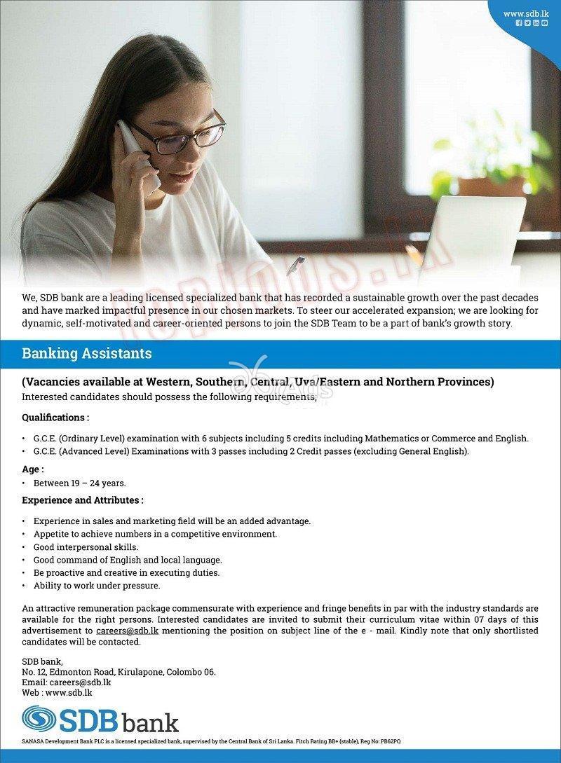 sdb-banking-assistants